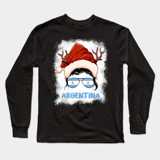 Argentina girl, Argentine Christmas gift , Regalo Navidad Argentina Long Sleeve T-Shirt